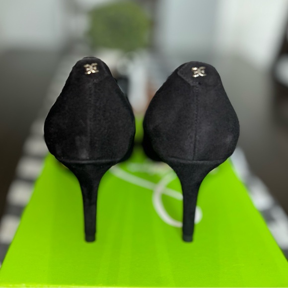 Sam Edelman Vienna black suede pointed toe heel - Picture 4 of 5
